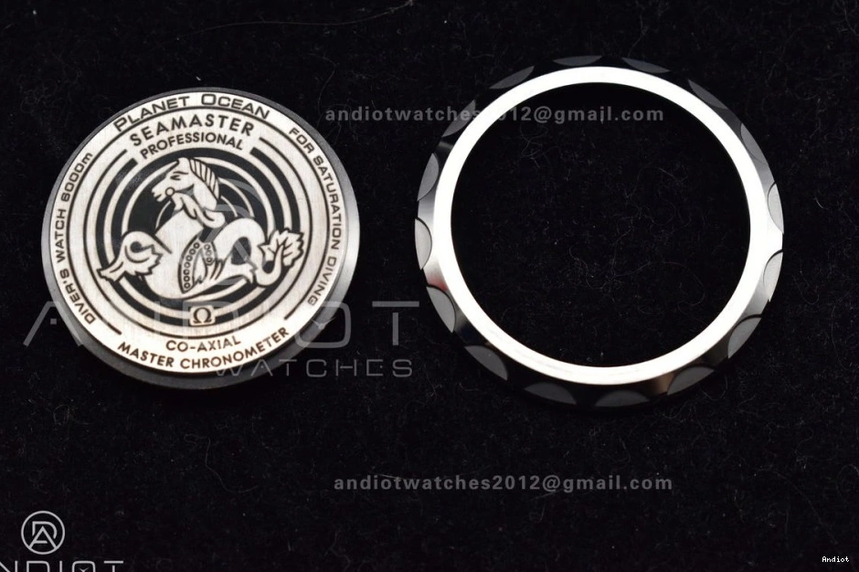 Ceramic on Best Bezel SS Deep 6000M Ultra A2824 Rubber Dial Edition Seamaster 1:1 Black Strap Gray TF Orange 1218